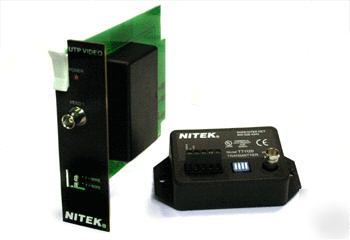 Nitek EX1120RR utp twisted pair complete kit video ptz