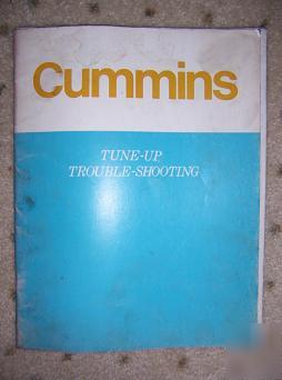 1971 cummins diesel engine tune up troubleshoot guide s