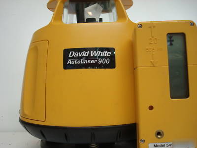David white ael 900 autolaser 4700 w/ 5418 detector 