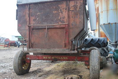 Flare bed dump barge wagon dirt rock grain firewood 