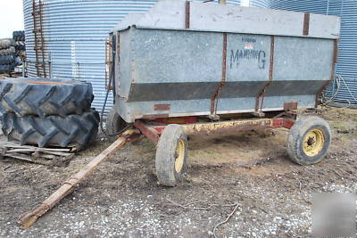 Flare bed dump barge wagon dirt rock grain firewood 