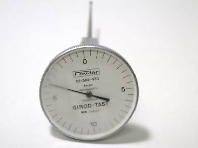 Fowler 52-562-474 girod-tast dial indicator
