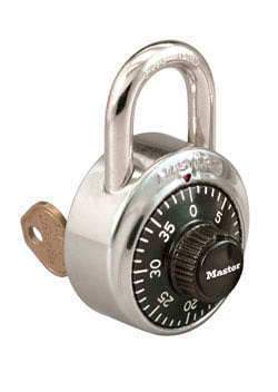Lot of 24 master lockÂ® #1525 combination padlock 