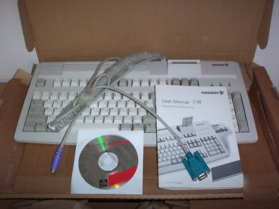  cherry keyboard G81 w/ smartcard, msr, barcode port