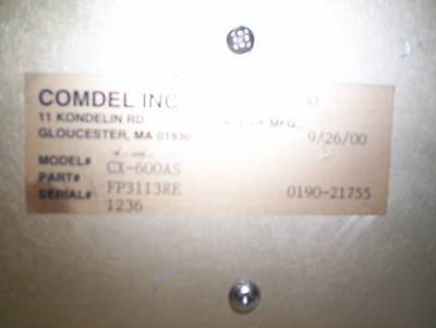 Comdel cx 600S, 13.56MHZ, rf generator guaranteed