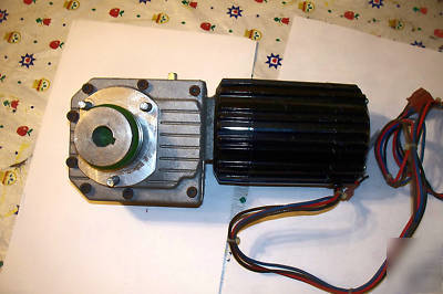 Bodine right angle gear motor 220 1 phase 8 rpm 