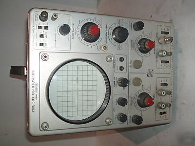 Tektronix 503 oscillopscope 450 differential input