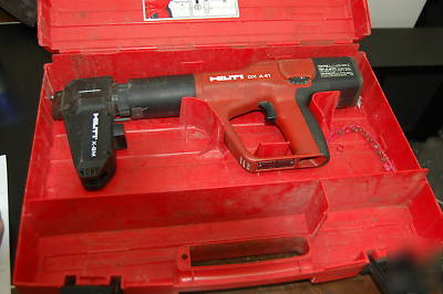 Hilti dx A41 with MX72 fastening systems