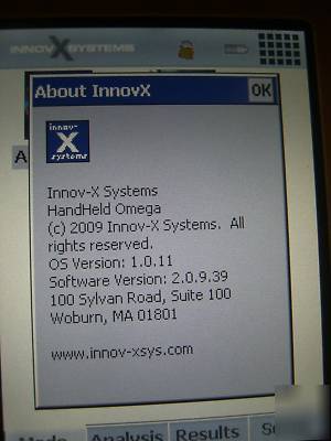 Innov-x omega handheld portable xrf analyzer xpd-2000