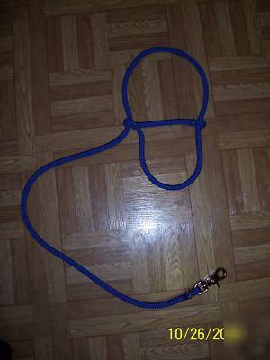 Sheep ~goat handmade rope halter w/ end clip *2 sizes *