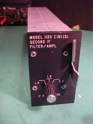 Microdyne 1120-i-(b)(3)2ND if filter amp plugin..