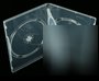 New 50 14MM slim multi-4 quad dvd case, super clear JM4