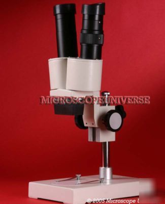 20X / 40X stereoscopic binocular low power microscope