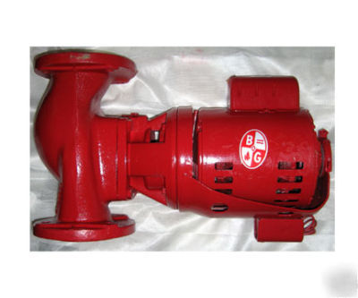Bell gossett circulating booster pump wood coal boiler