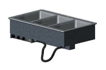 Vollrath 3 well modular drop in steam table 3640470