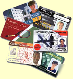 Custom printed employee access card for pos systems