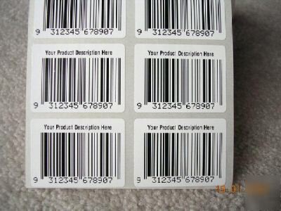 * EAN13 labels * barcode * gtin * retail *