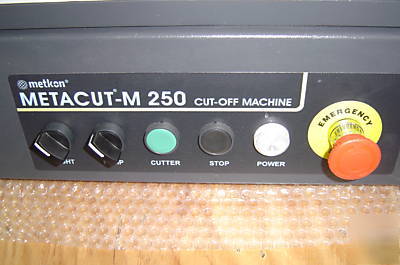 Metacut-M250 manual cut off machine