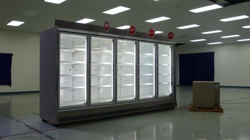 Tyler 5 glass door reach-in cooler refrigerator 2008