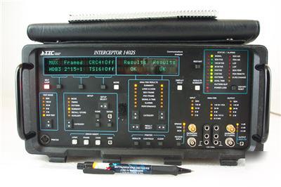 Ttc interceptor 1402S communications analyzer 7R/7T