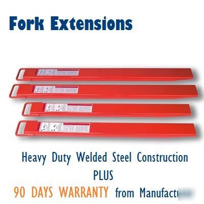 Wesco forklift truck fork extensions 4