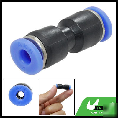 4MM to 4MM quick connector straight push in fittings