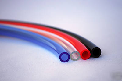 95A polyurethane tube 12 mm od clear blue 10 m (33 ft) 