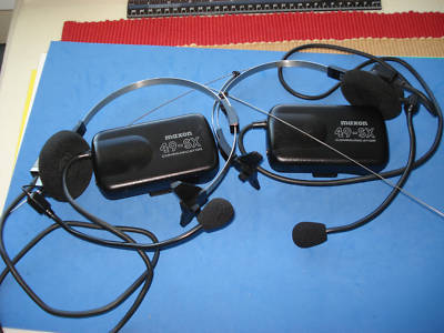 2- maxon personal communicator portable 2-way radio