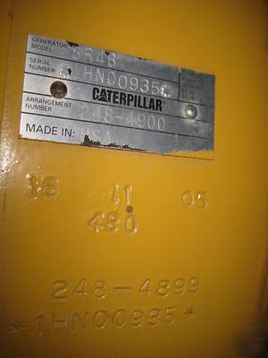 Caterpillar 3516 480/277 v 2000 kw diesel generator set