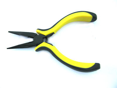 Steel sharp long nose cutter metal pliers for wire 