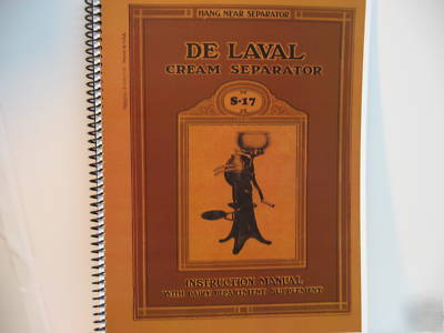 Delaval cream separator s-17 instruction manual