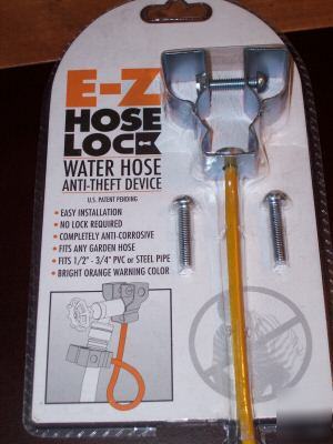 Don't get your water hose stolen again ez hose lock