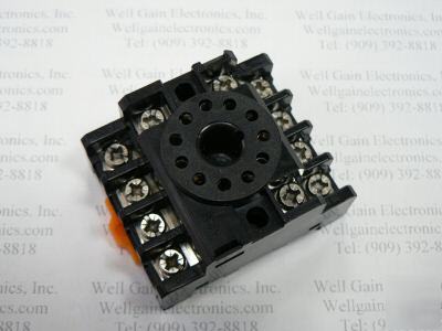 11 pins power relay base / socket for 3PDT 10A 300V