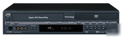 Jvc sr-MV55U professional dvd recorder super vhs combo 