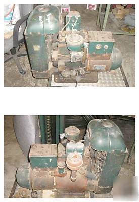 Montgomery ward 2 cylinder stationary engine generator