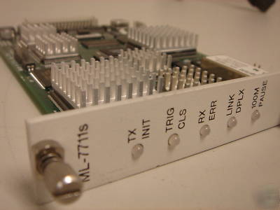 Spirent smartbits ml-7711S (10/100BASE-fx, smartmetric)