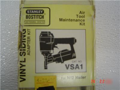 Stanley bostitch N12 nailer VSA1 vinyl siding kit