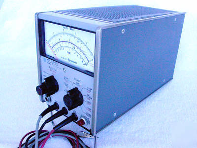Hewlett packard hp 410C vtvm, voltmeter, multimeter