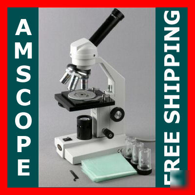 40X-400X polarizing & brightfield microscope