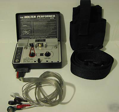 Acs model 9000 holter ekg tape monitor/recorder 2/3 ch