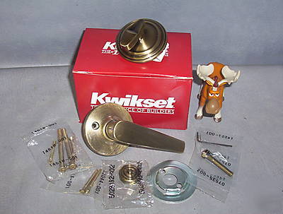 Kwikset 966DL-5 single cylinder dummy handleset