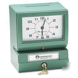 New model 150 automatic print time recorder, month/d...