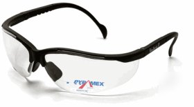 Pyramex V2 reader bifocal safety glasses w/ clear lens