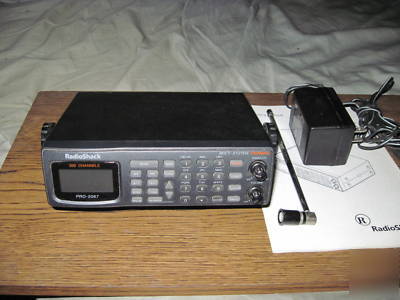 Radio shack pro-2067 500 ch. trunk scanner no 
