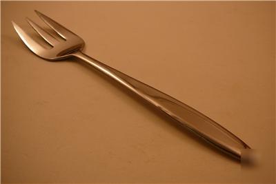 12 - stainless steel serving forks capco chic pattern