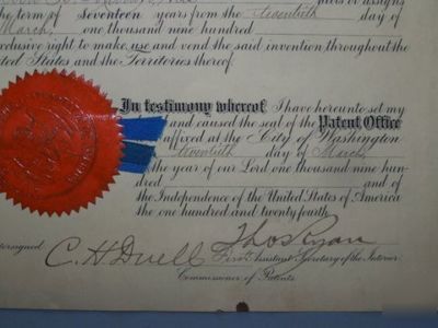 1900 railroad air brakes red seal u. s. patent 645824