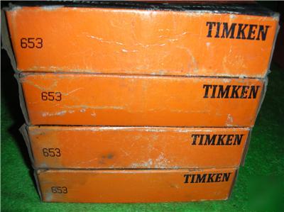 3 pieces, timken bearing race # 653 cone roller tapered