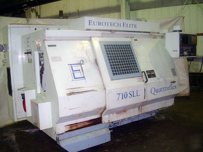 #9822 - eurotech 710SLL 7-axis cnc turning center