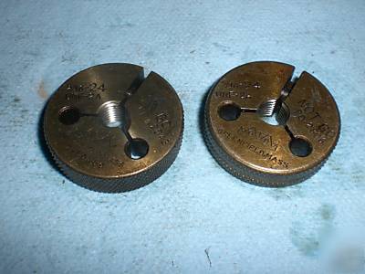 5/16 - 24 unf-2A thread ring gages greenfield tap & die