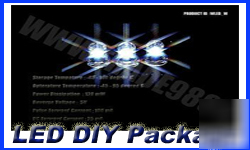 50 led light diy package SET02 (blue colour)